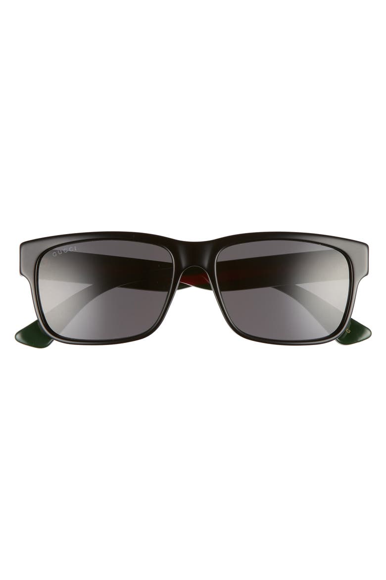 58mm Sunglasses, Alternate, color, GREEN MULTICOLOR