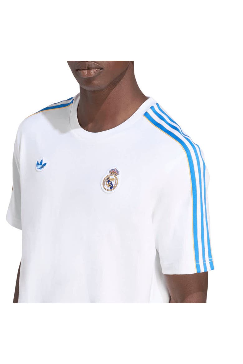 adidas Men's adidas White Real Madrid Terrace Icons T-Shirt (Men ...