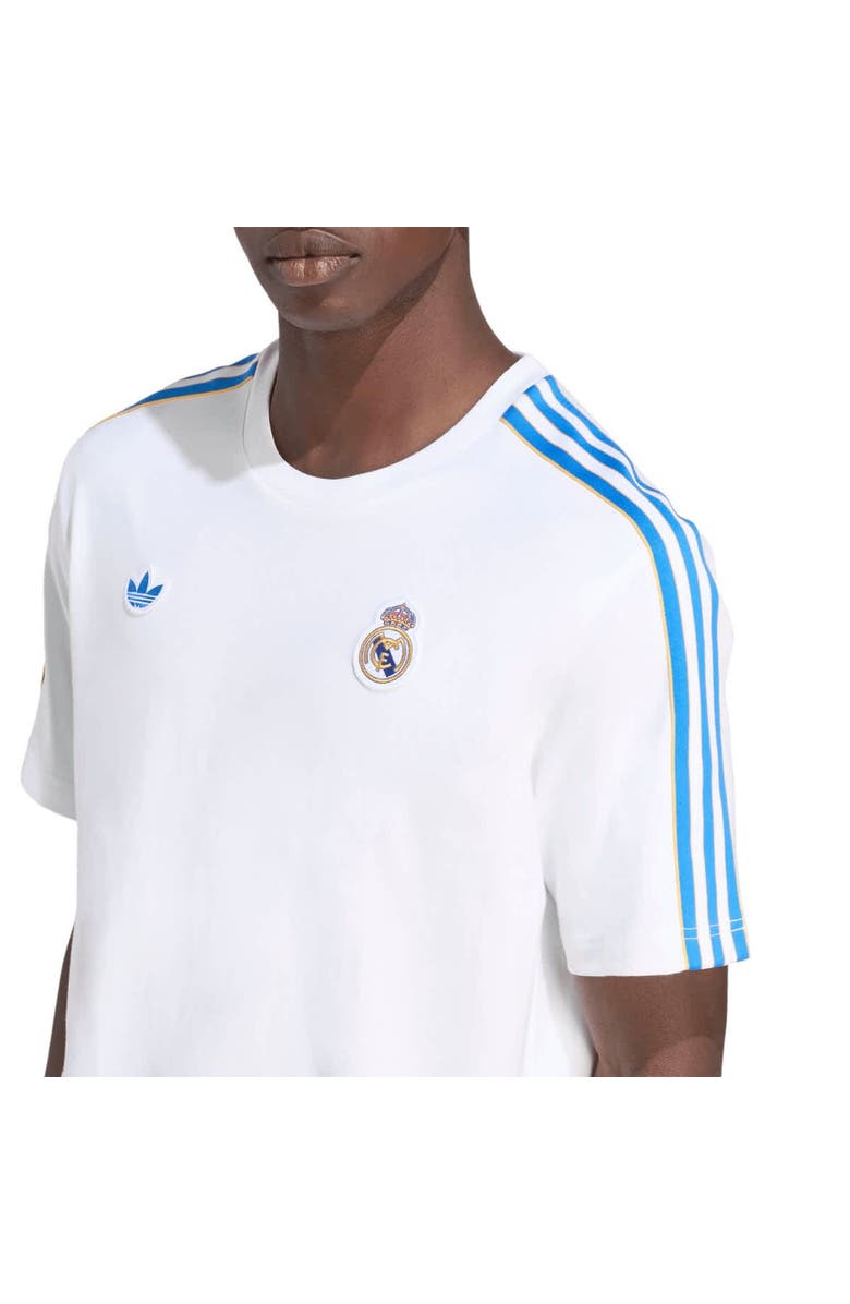 adidas Men's adidas  White Real Madrid Terrace Icons T-Shirt, Alternate, color, White