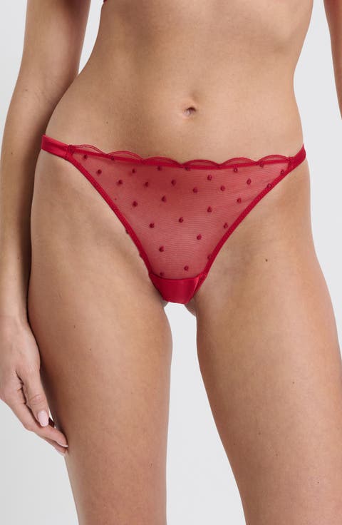 Divine Rhinestone Thong