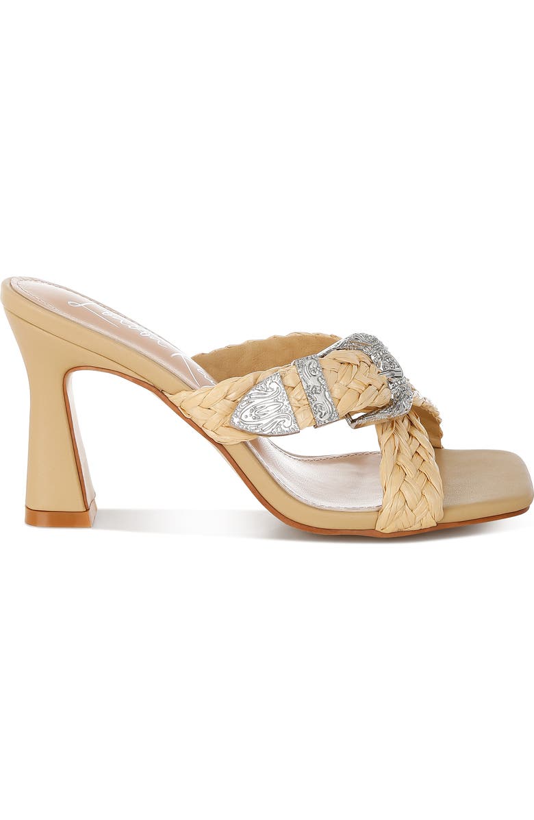 LONDON RAG Nimaya Sandal, Alternate, color, Beige
