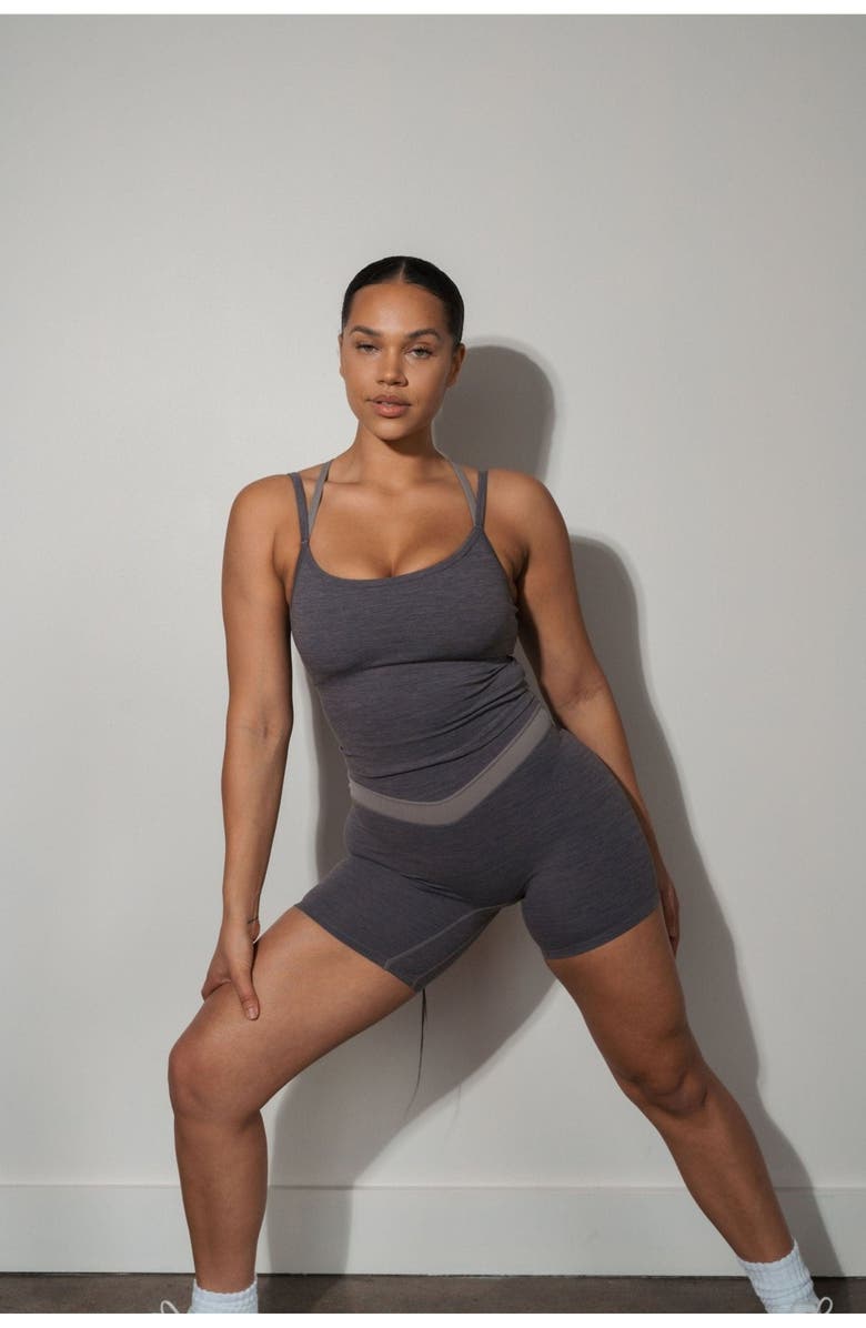 Vitality Daydream Block Volley Short, Alternate, color, River Rock