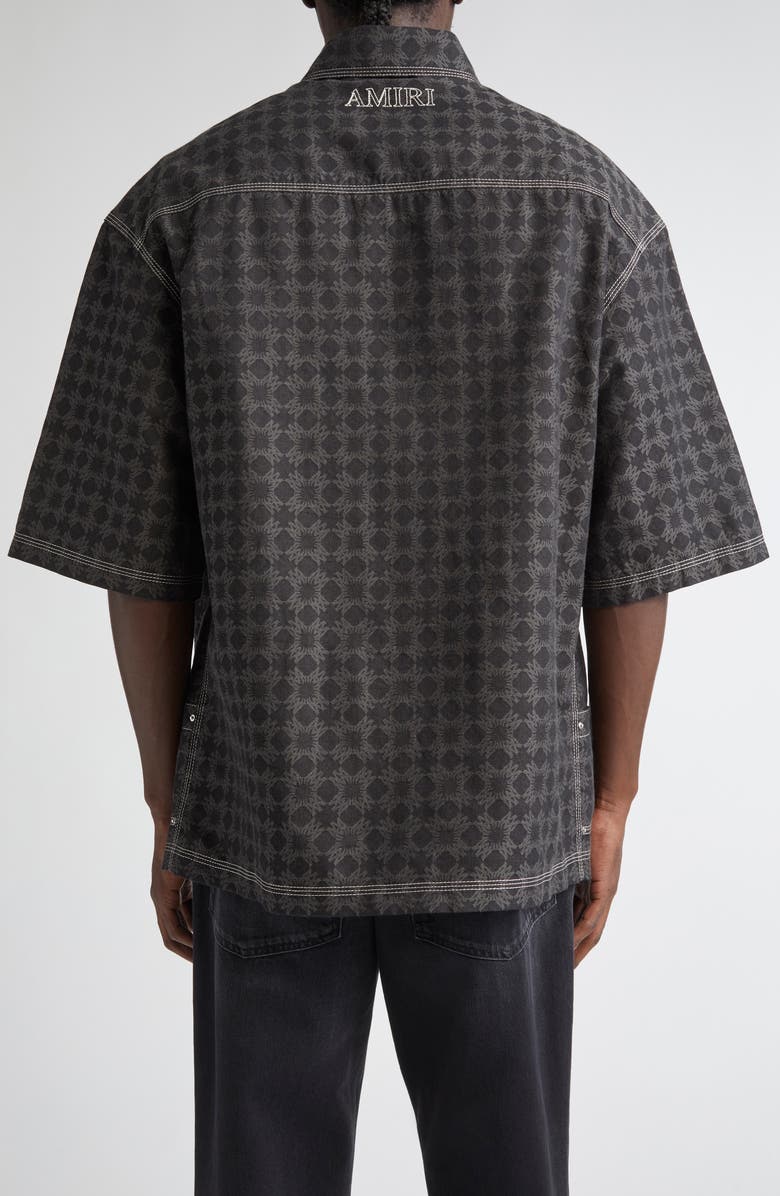 AMIRI MA Quad Work Shirt, Alternate, color, Black