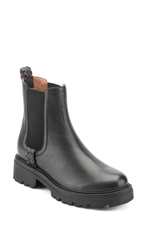 Alexxy Waterproof Chelsea Boot Leather