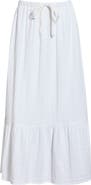 Faherty Dune Tie Waist Maxi Skirt