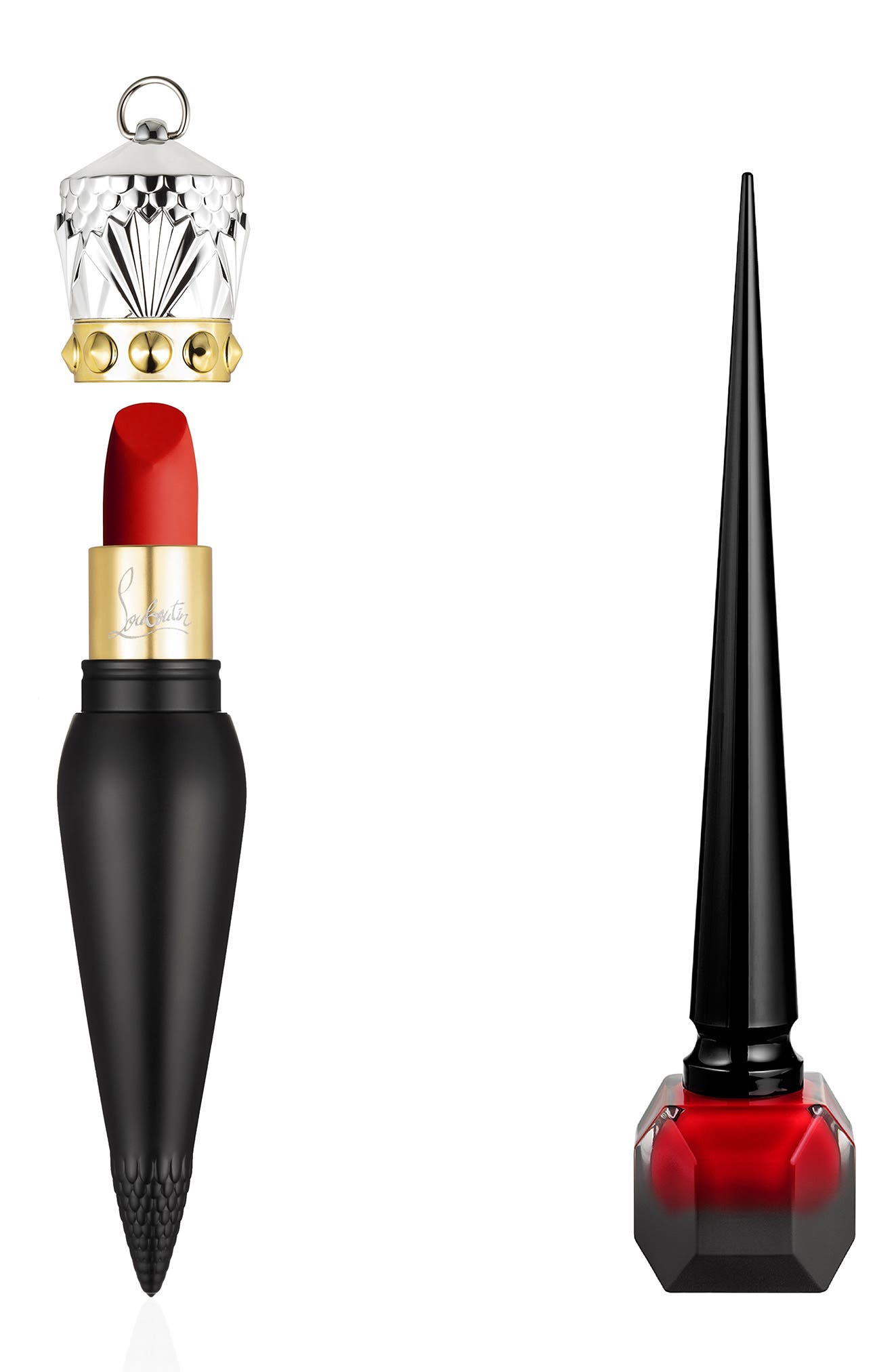 Christian Louboutin Rouge Louboutin Velvet Matte Lipstick and Matte Nail Colour Set