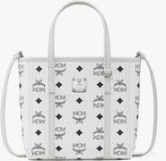 MCM Toni Top-Zip Shopper in Visetos