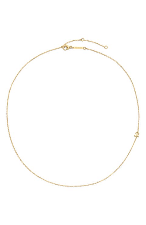 Initial Chain Necklace