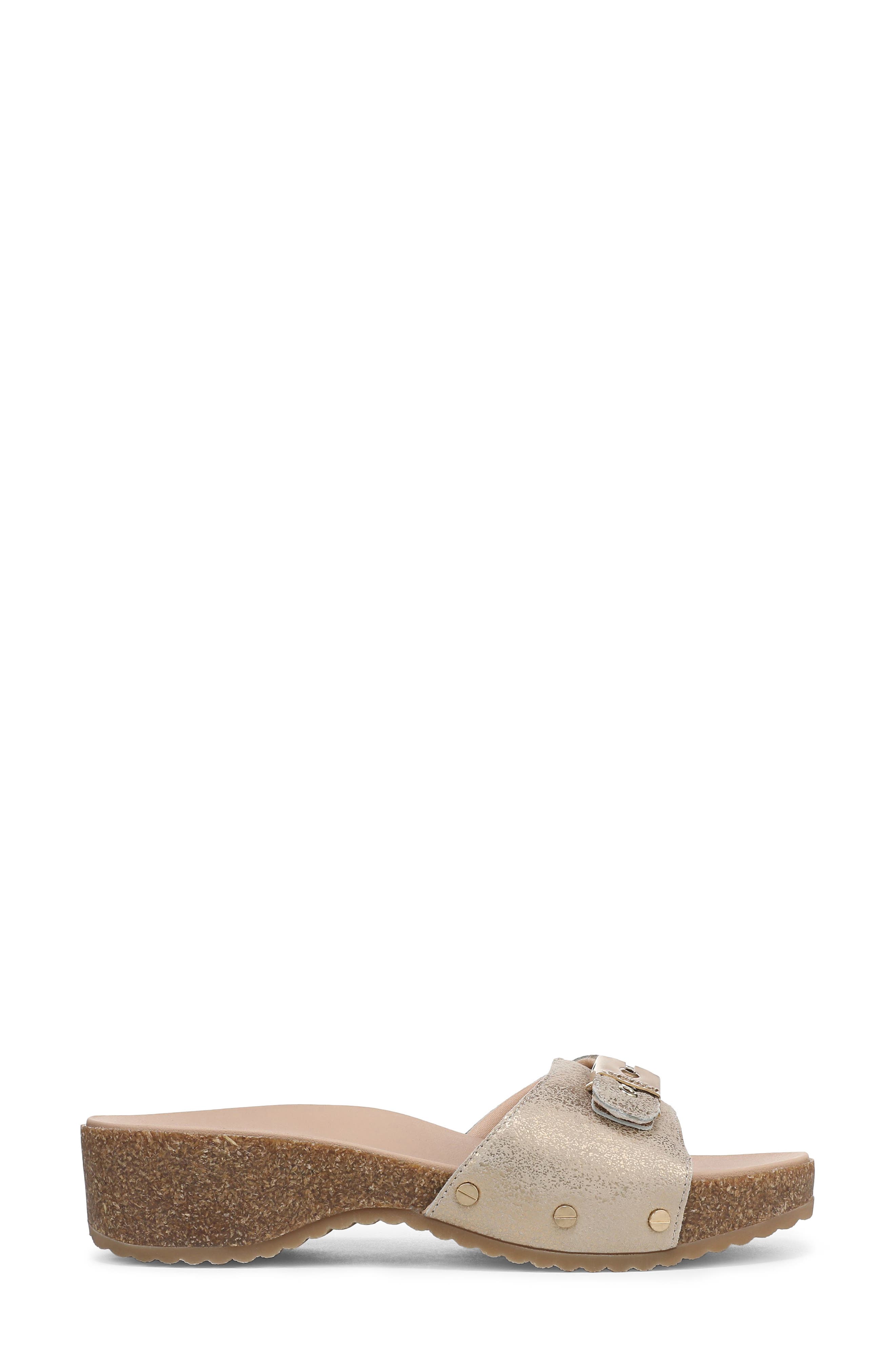 OriginalFlex Sandal, Alternate, color, GOLD