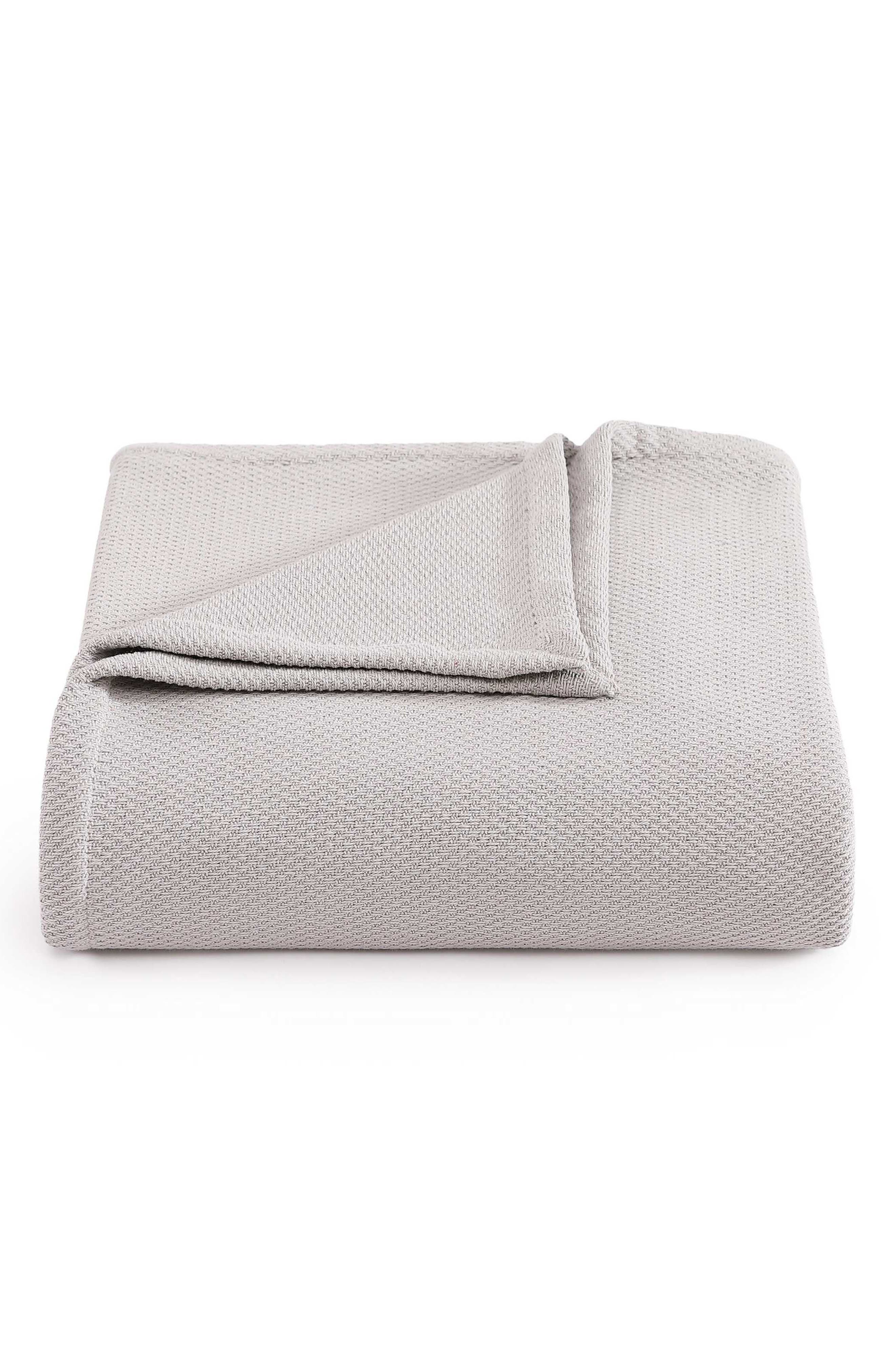 Tommy Hilfiger Cotton Piqué Throw Blanket