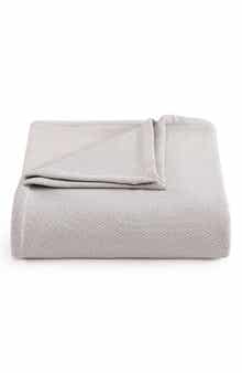 Tommy Hilfiger Cotton Piqué Throw Blanket