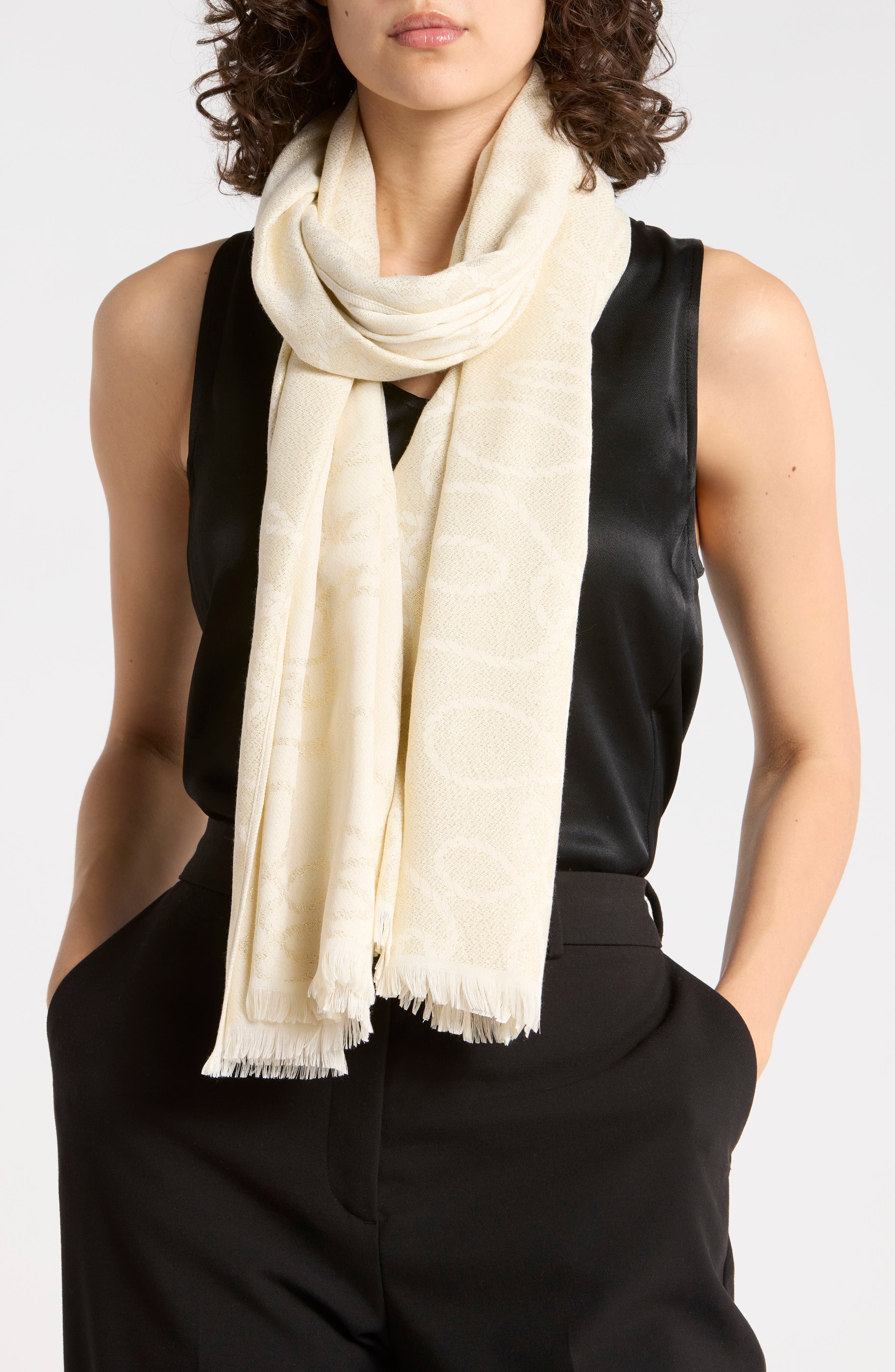 Nautical Knots Wrap Scarf