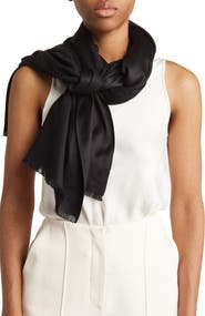 Vince Camuto Oversized Satin Pashmina Wrap