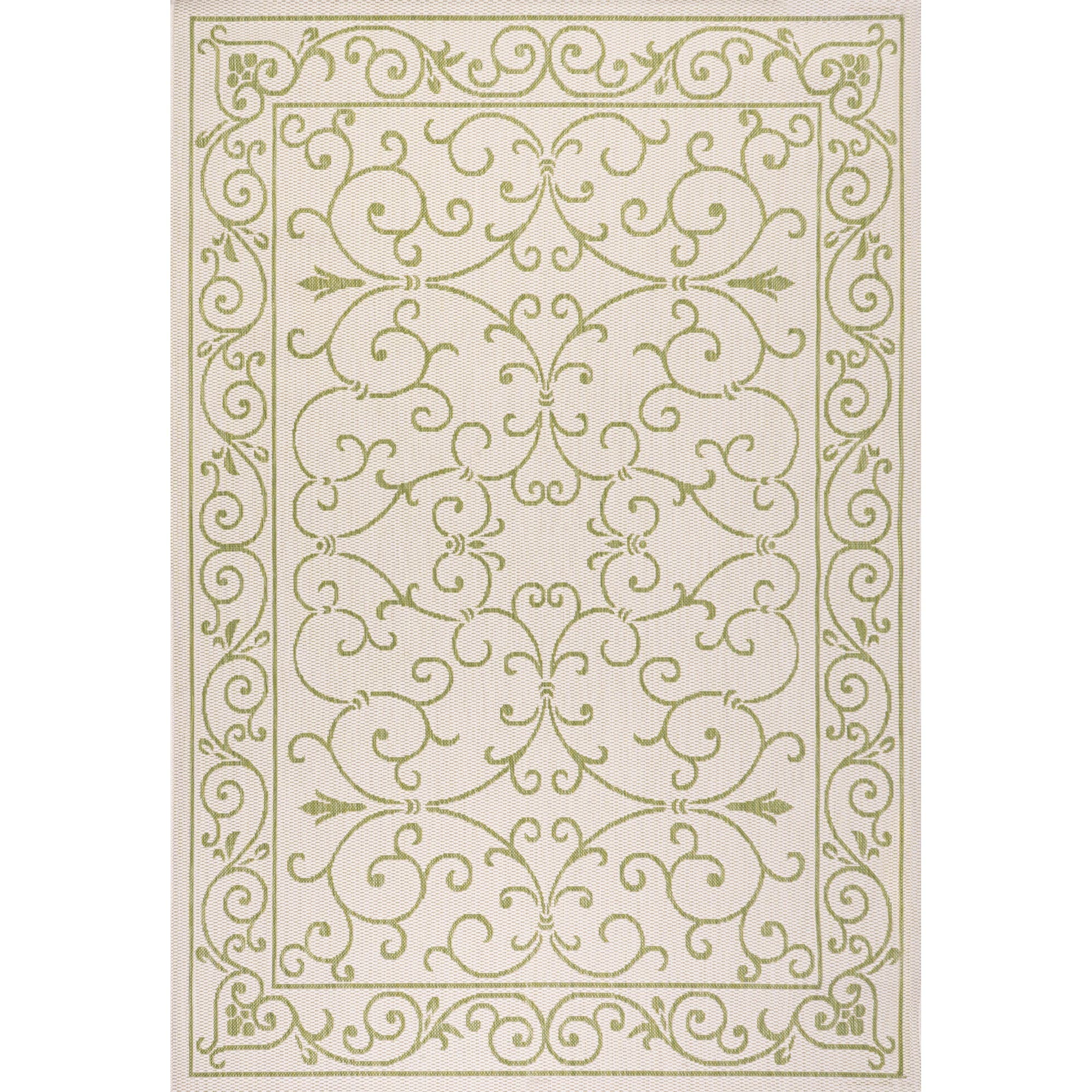 Cream/Green