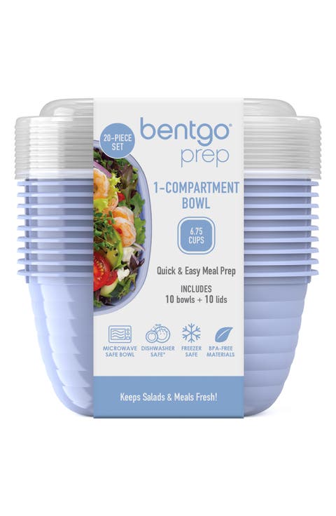 Prep Single Compartment Food Container - Set of 20