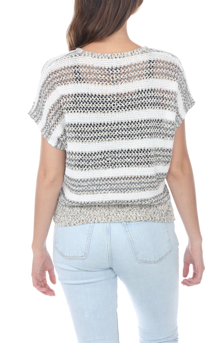 RAIN AND ROSE Open Stitch Sweater, Alternate, color, As Is