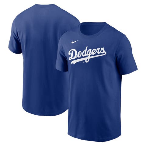 Men
s Nike Royal Los Angeles Dodgers Fuse Wordmark T-Shirt