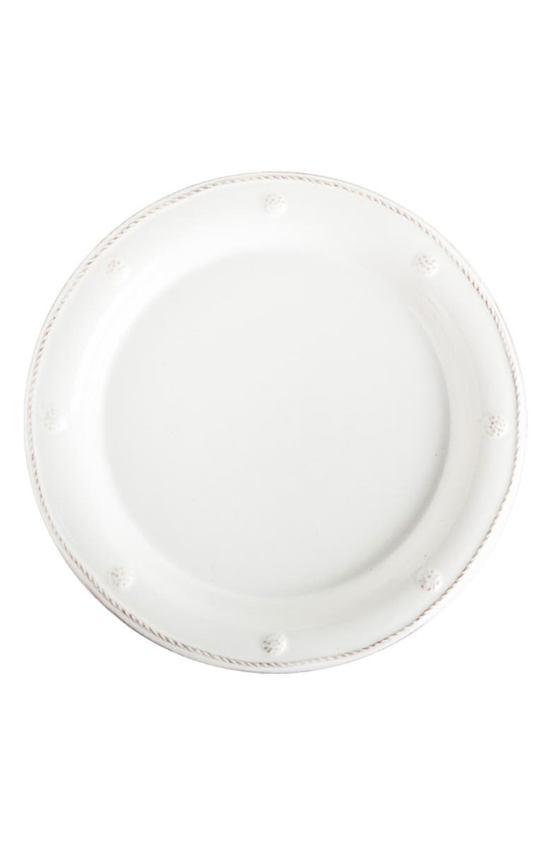 Juliska 'Berry and Thread' Salad Plate, Main, color, Whitewash