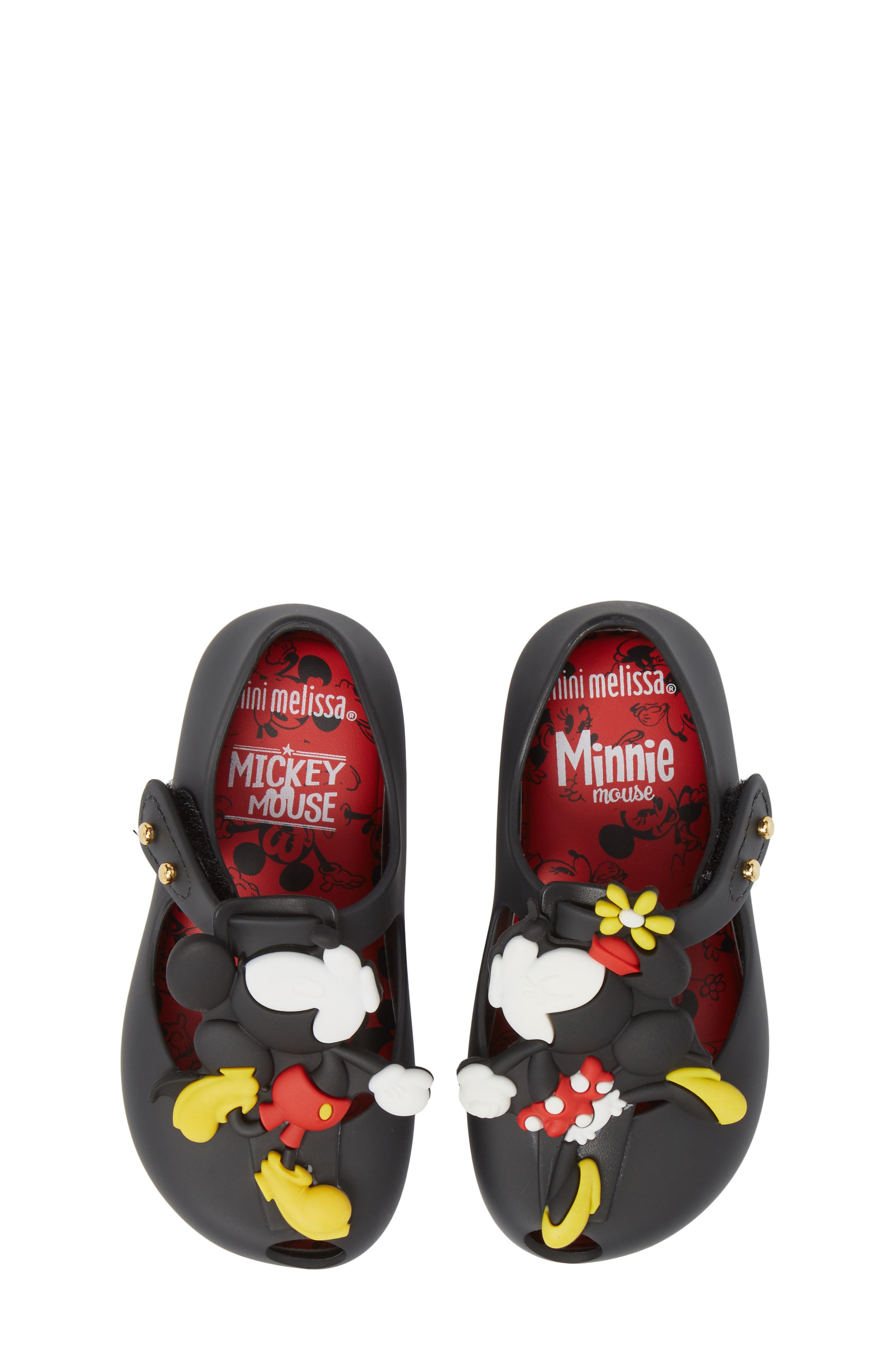 Mini Melissa Ultragirl Disney Twins Waterproof Mary Jane, Main, color, 