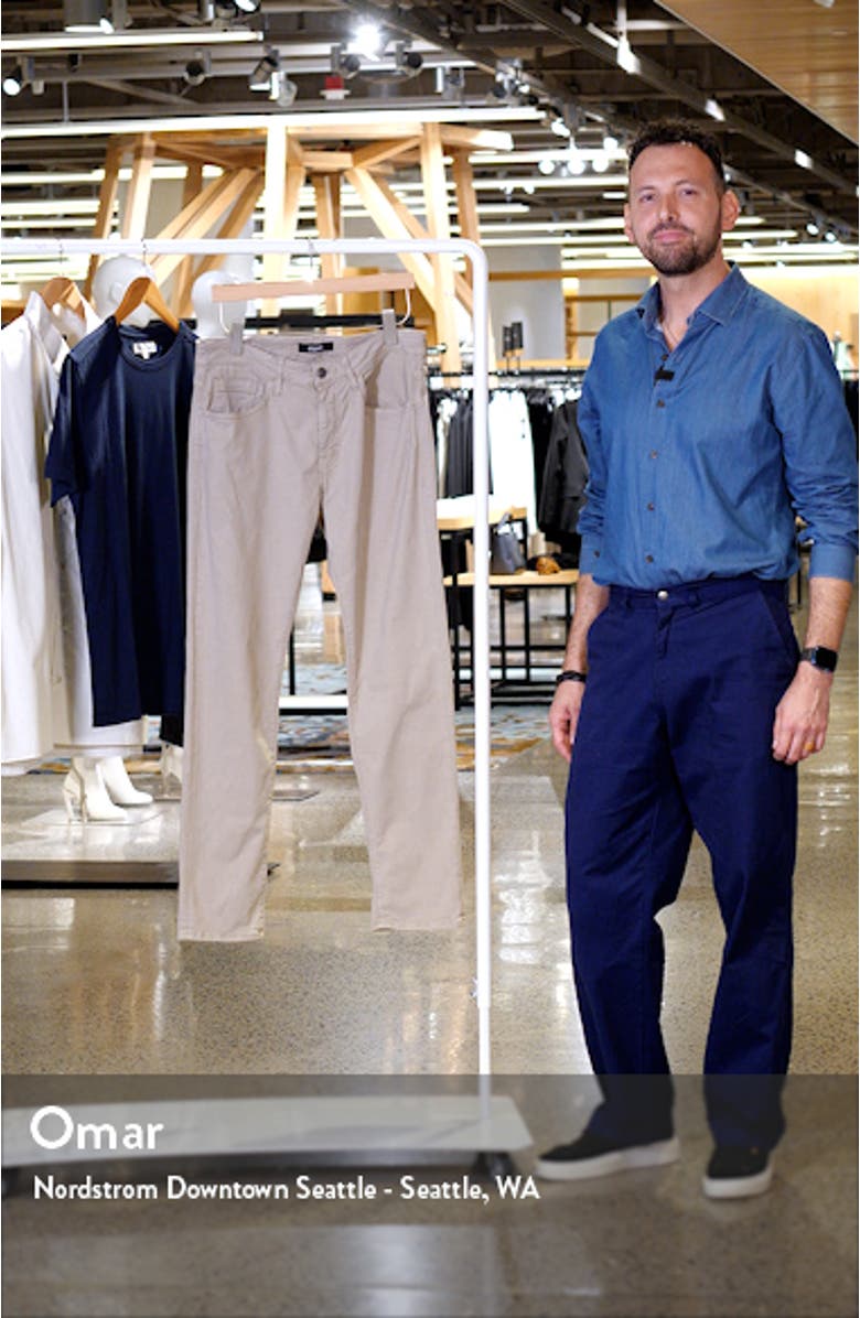 Marcus Slim Straight Leg Twill Pants, sales video thumbnail
