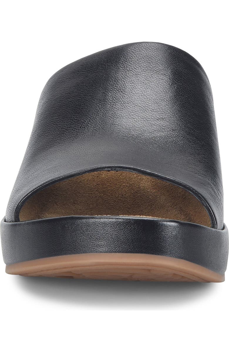 Söfft Cass Platform Slide Sandal, Alternate, color, Black