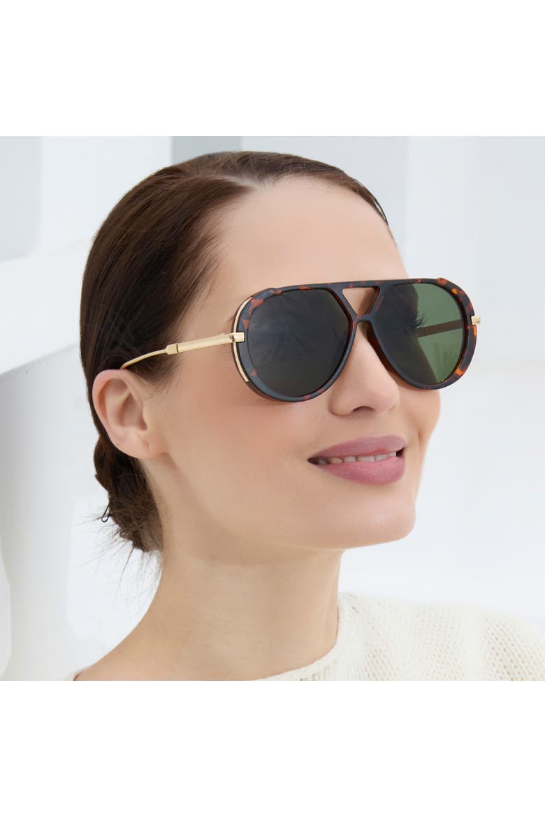 The Cove Sunglasses, Main, color, Tortoise