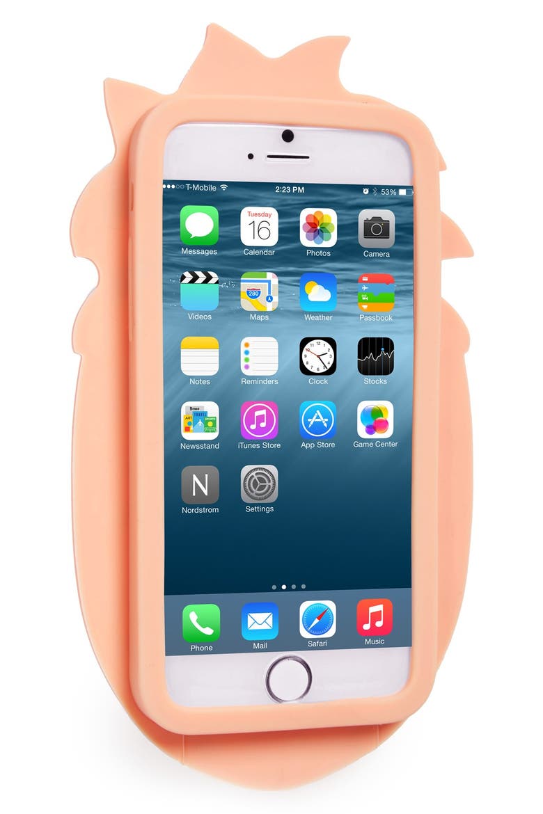 'Pineapple' iPhone 6 & 6s Case, Alternate, color, YELLOW