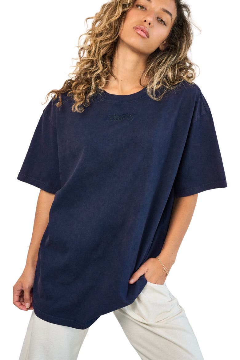 Retro Uni Tee, Alternate, color, Oxford Washed