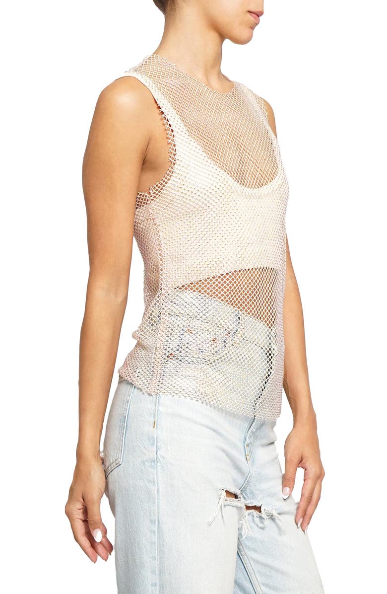 Know One Cares Mesh Tank, Alternate, color,