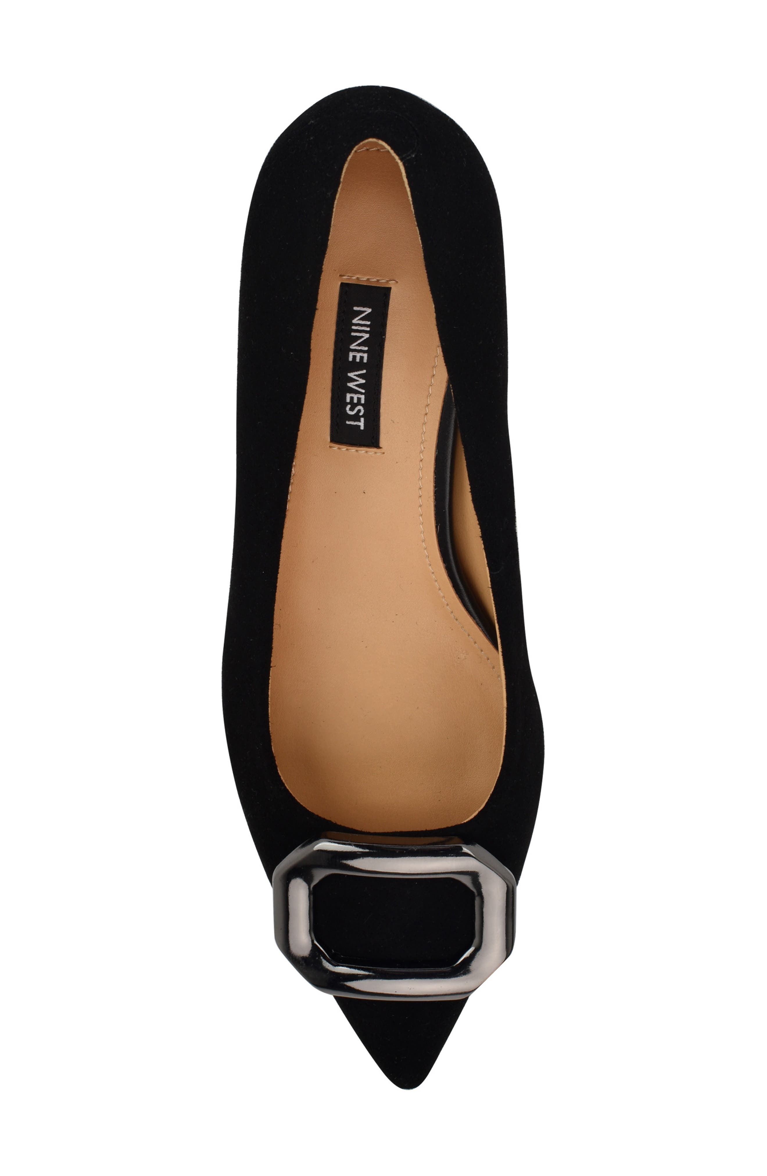 Nine West Propper Pointed Toe Kitten Heel Pump, Alternate, color, 