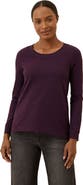Pact Luxe Stretch Jersey Swing Long Sleeve Tee