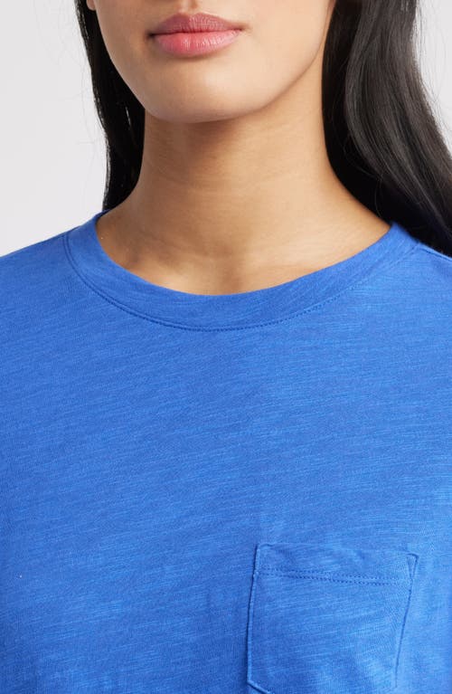 Caslonr Caslon(r) Cotton & Modal T-shirt In Blue Dazzle