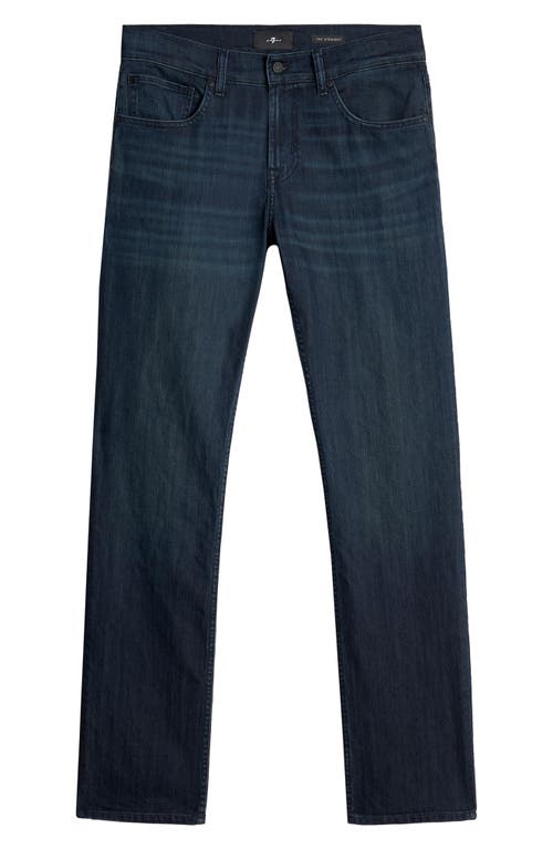 7 For All Mankind The Straight Leg Jeans In Blue