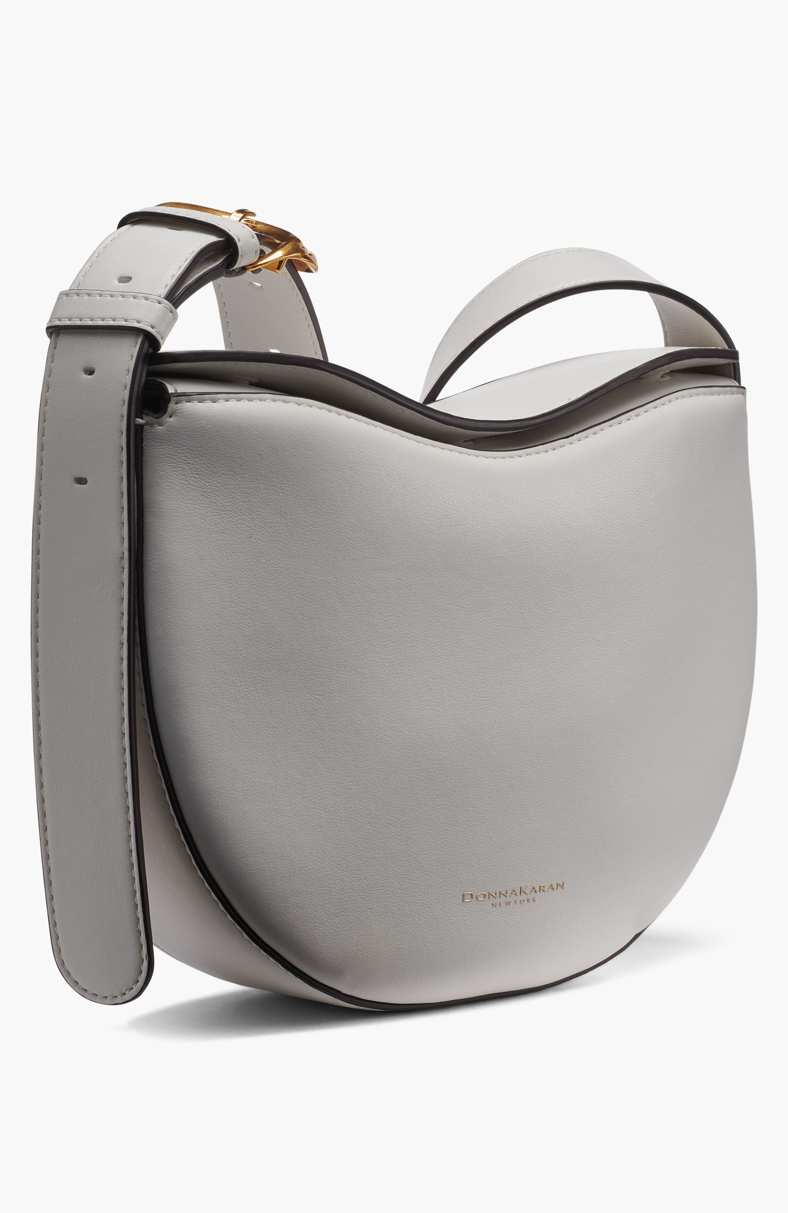Donna Karan New York Valley Stream Crossbody, Alternate, color, Brillant White