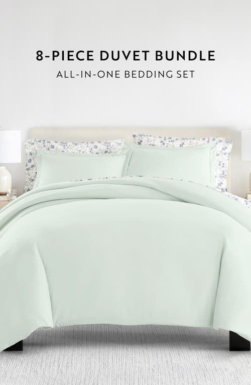 Homespun Bundle Duvet Set In Mint