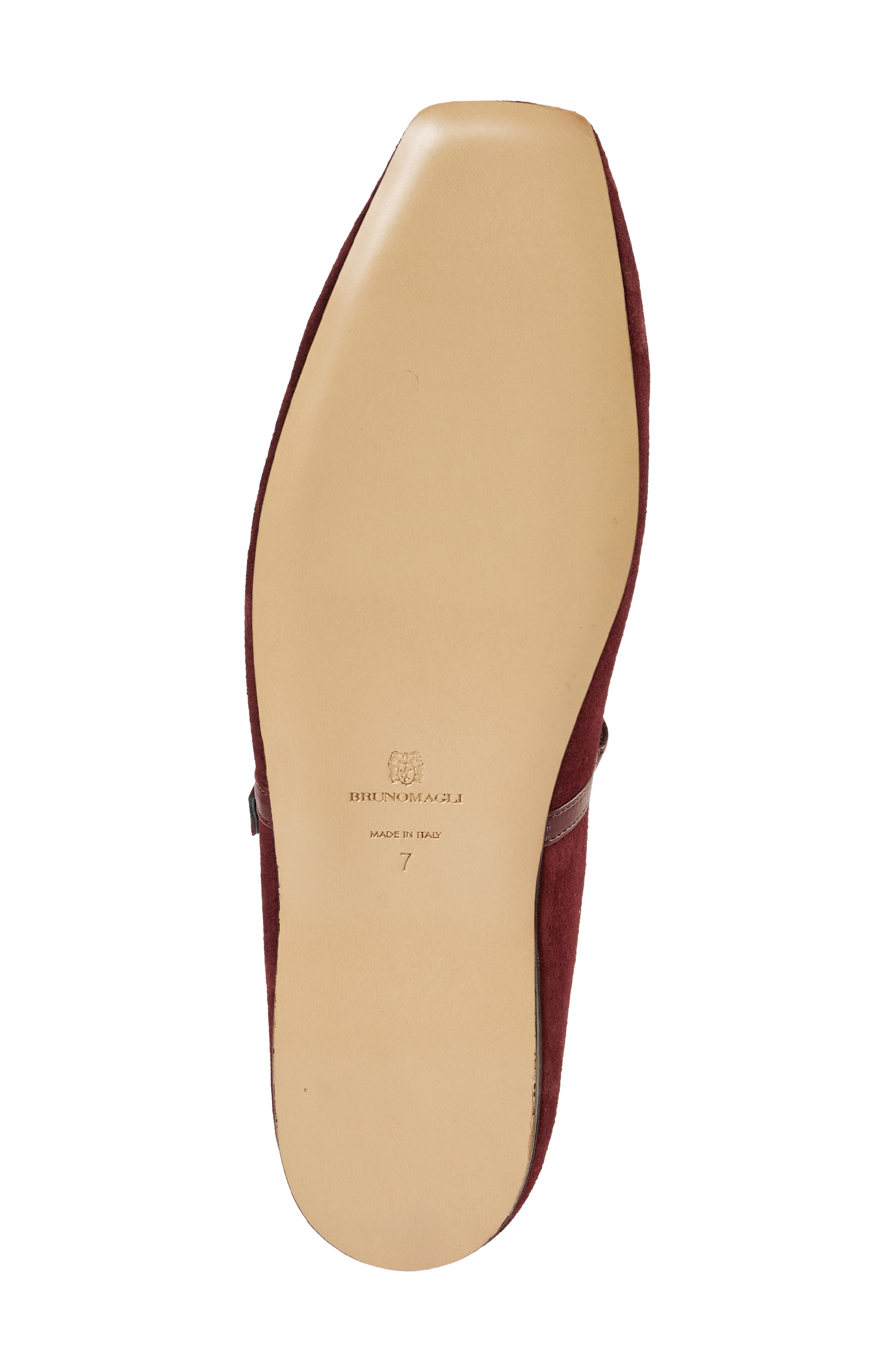 Monta Mary Jane Flat, Alternate, color, BORDEAUX SUEDE