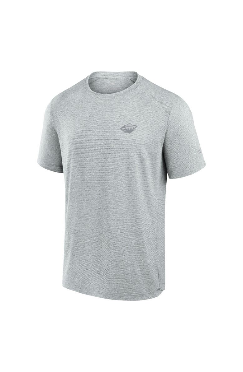 Fanatics Signature Men's Fanatics Signature Gray Minnesota Wild Front Office Tech T-Shirt, Alternate, color, Gray