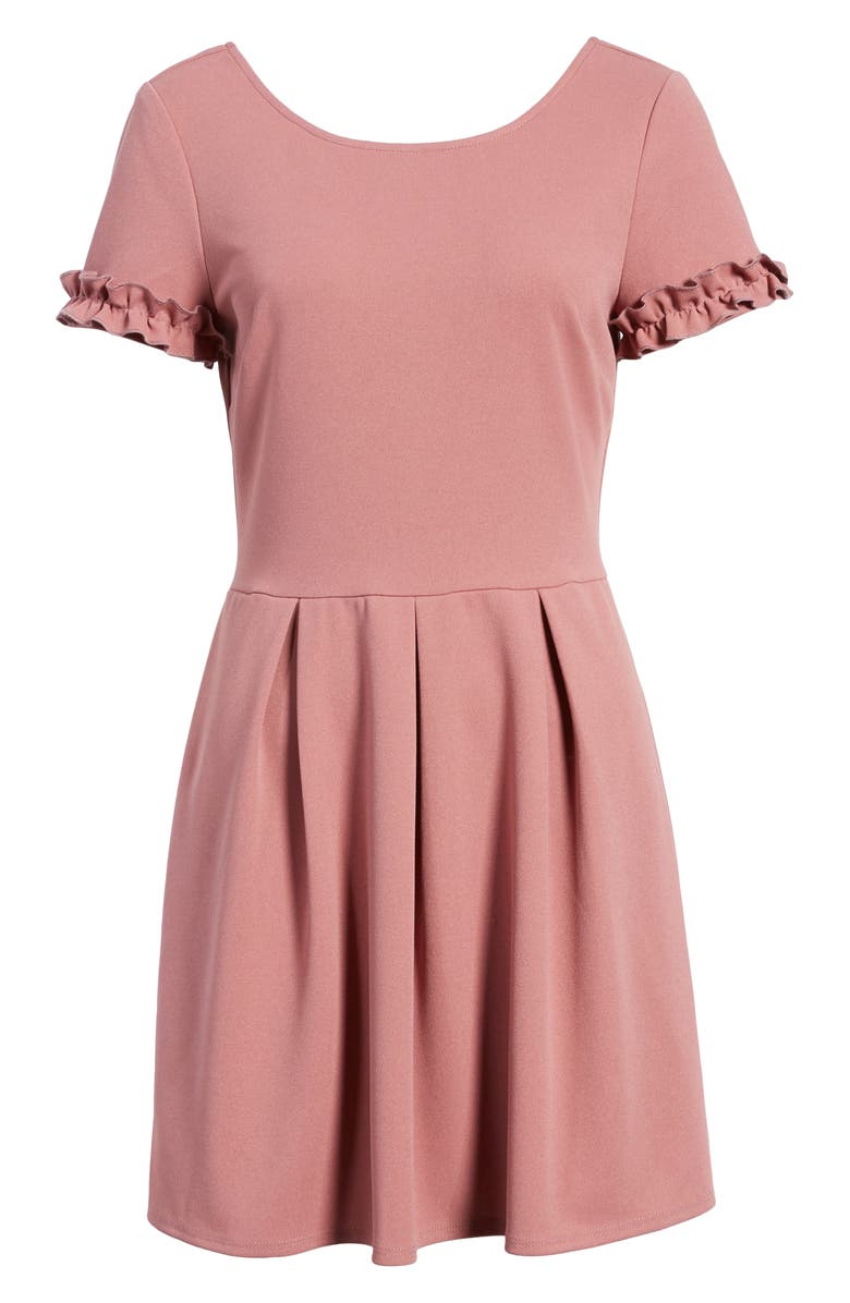 Speechless Ruffle Trim Minidress, Alternate, color, 