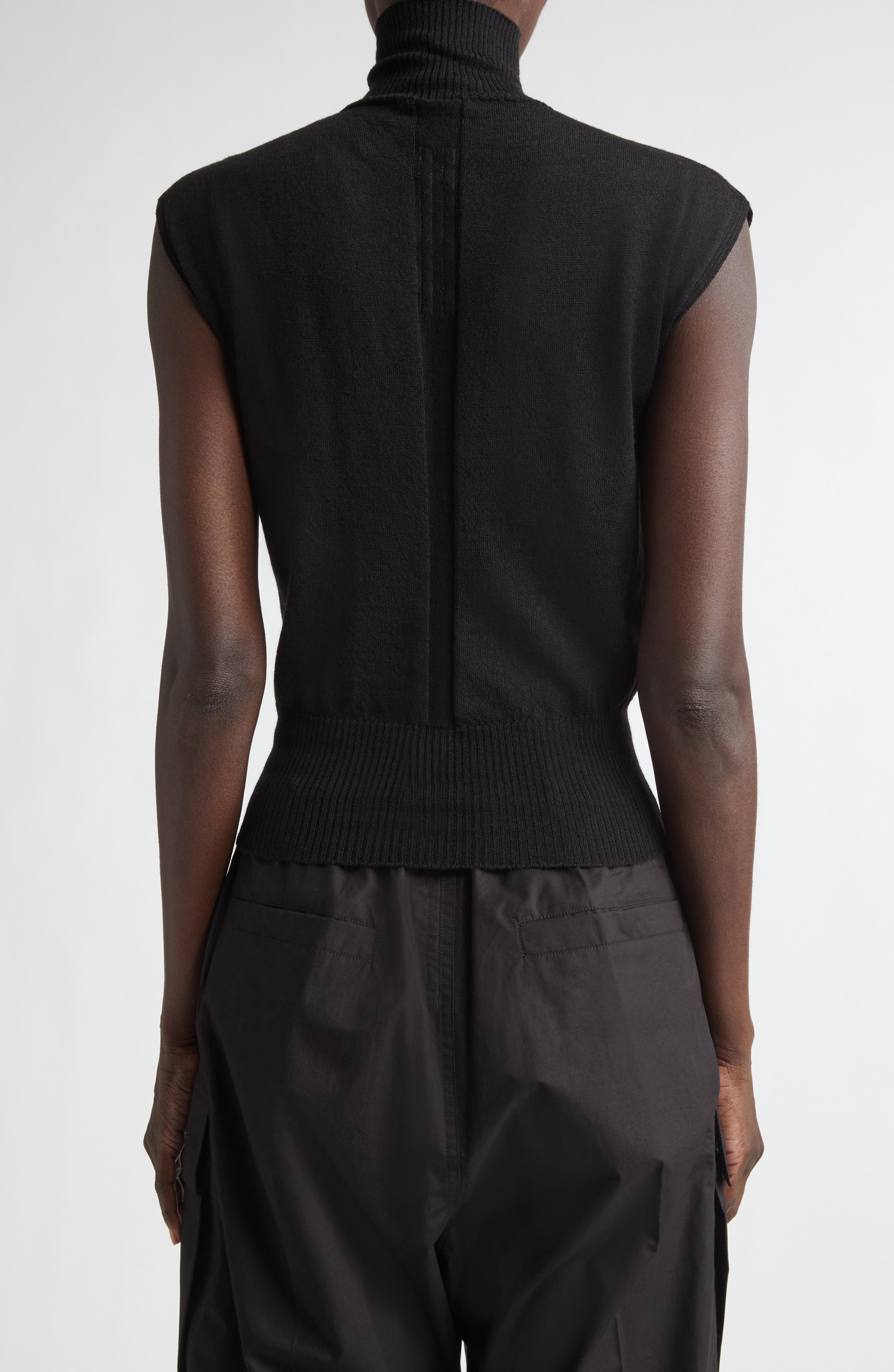 Virgin Wool Turtleneck Sweater - image 2