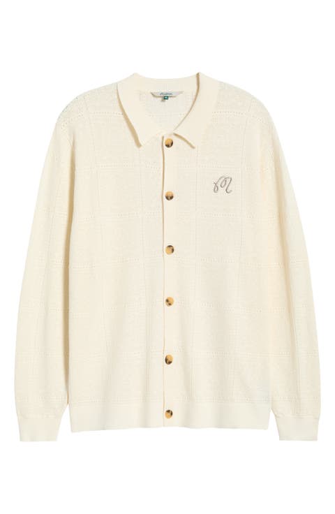 Resort Pointelle Detail Cardigan