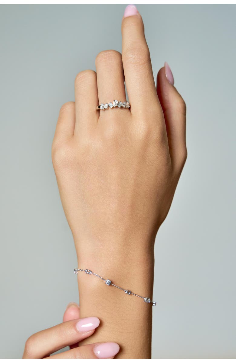 LuvMyJewelry Sigil 14K Gold Lab Grown Diamond Bracelet - 1 Ct, Alternate, color,