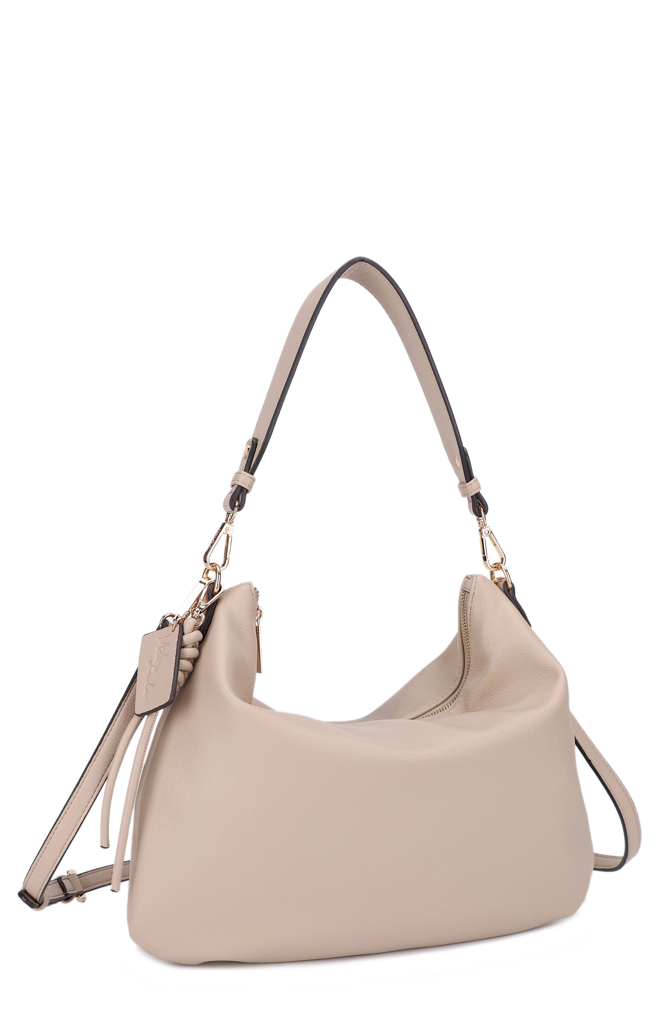 Nova Large Soft Faux Leather Shoulder Bag