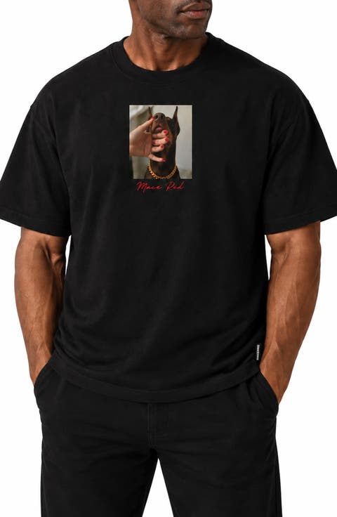 Mace Red Graphic T-Shirt