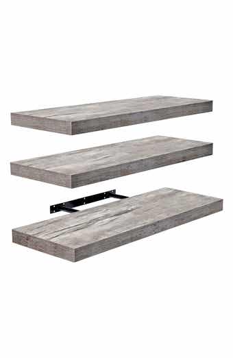 Set of 3 24-Inch Floating Shelves