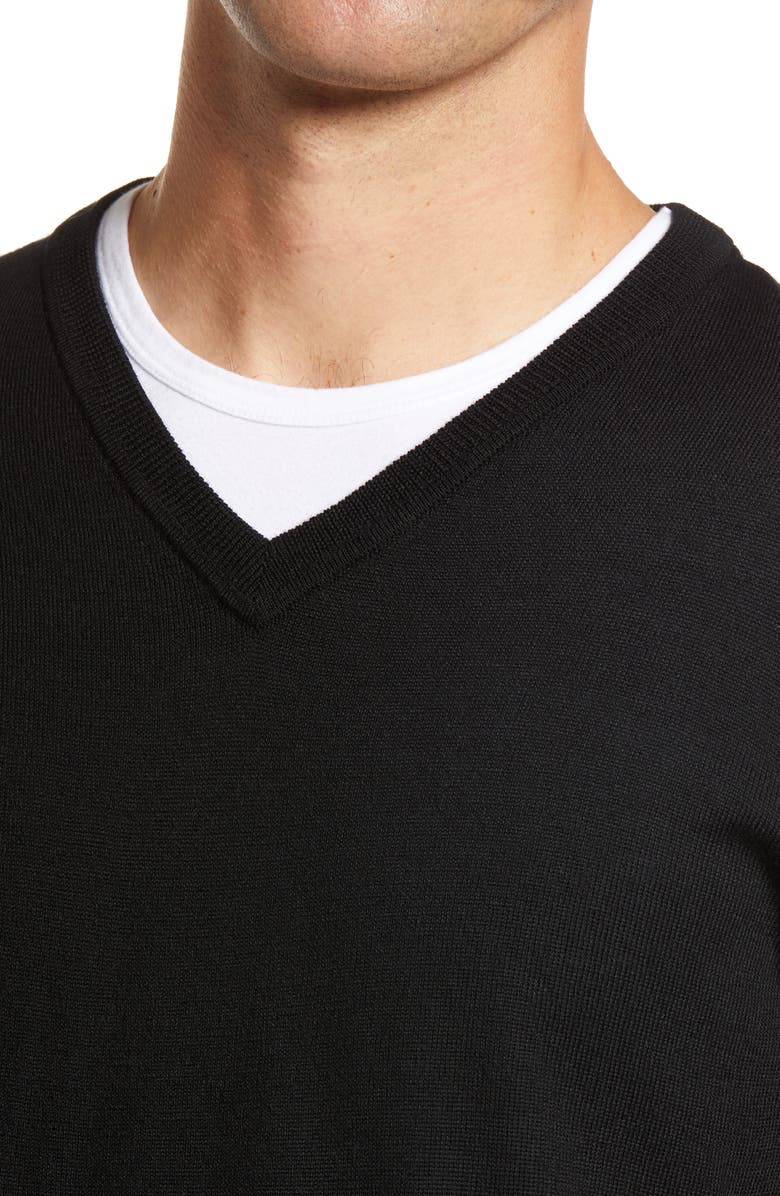 Nordstrom Washable Merino V-Neck Sweater, Alternate, color,