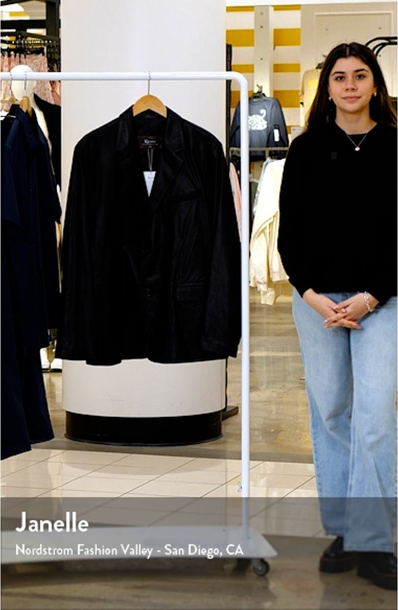 'Lite' Button Blazer, sales video thumbnail