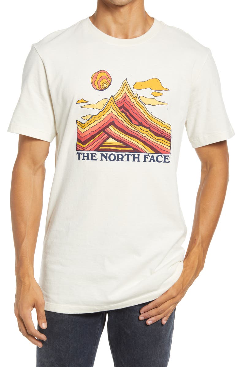 The North Face Peak Sunset Graphic Tee, Main, color, 