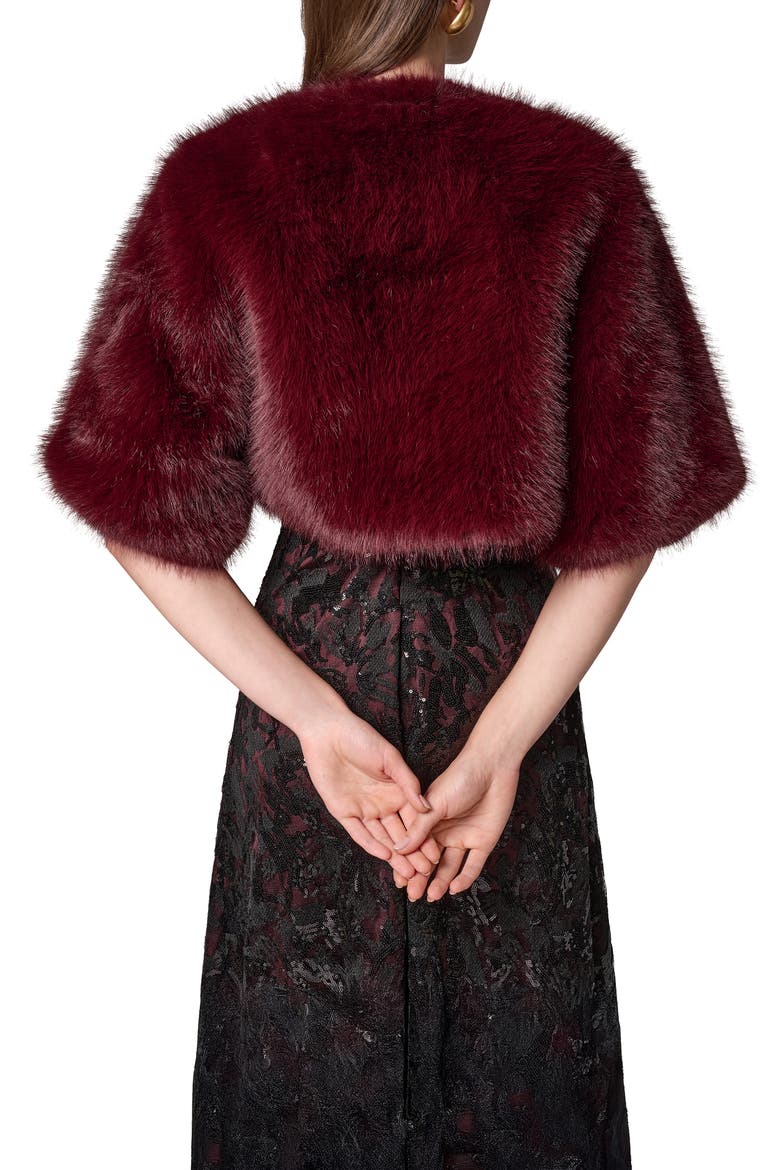 Faux Fur Shrug, Alternate, color, 649