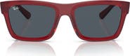Ray-Ban Warren 57mm Rectangular Sunglasses
