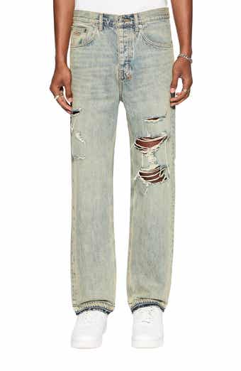 Anti K Stagelight Trashed Mid Rise Relaxed Straight Leg Jeans